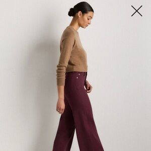 Quince Chocolate Brown Jeans